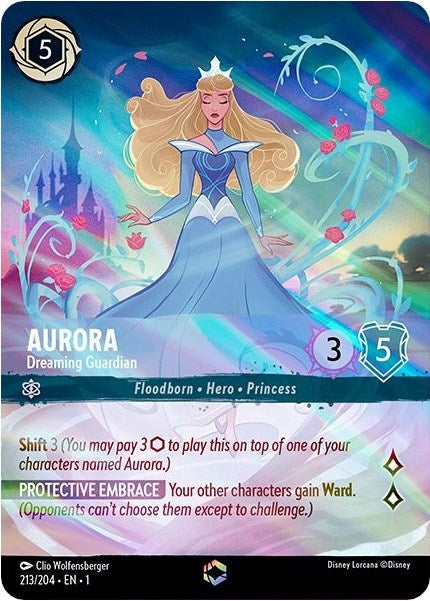 Aurora - Dreaming Guardian (Enchanted) (213/204) (Holofoil) [The First Chapter]