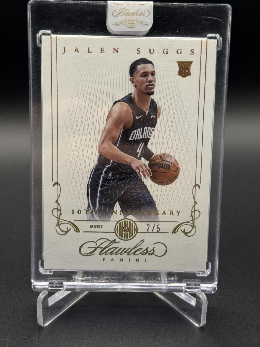 2021-22 Panini Flawless #183 Jalen Suggs Rookie RC Diamond #/5