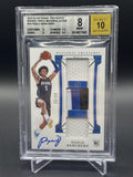 2022-23 National Treasures Paolo Banchero Rookie Triple Patch Auto BGS 8 /99 PC