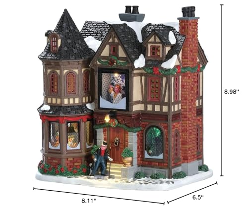 Lemax Scrooge'S Manor, With 4.5V Adaptor #75191