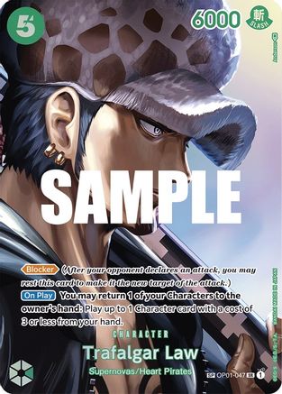 Trafalgar Law (SP) [OP01-047] One Piece - Kingdoms of Intrigue