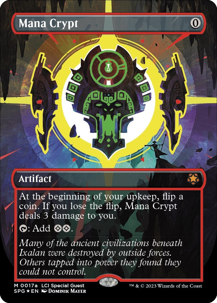 Mana Crypt (0017a) (Borderless) (17a) (Foil) [Special Guests]