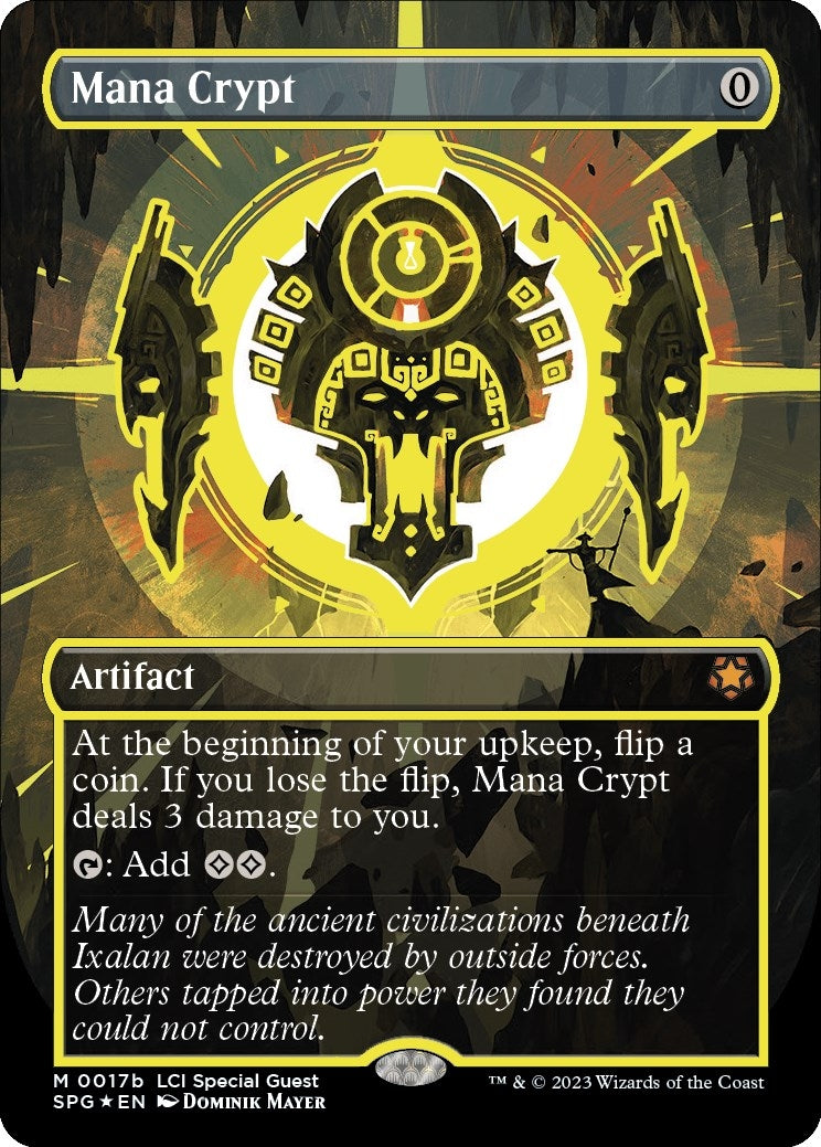 Mana Crypt (0017b) (Borderless) (17b) (Foil) [Special Guests]
