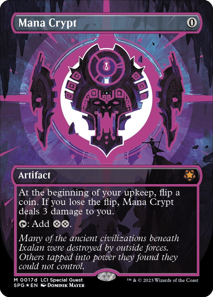 Mana Crypt (0017d) (Borderless) (17d) (Foil) [Special Guests]