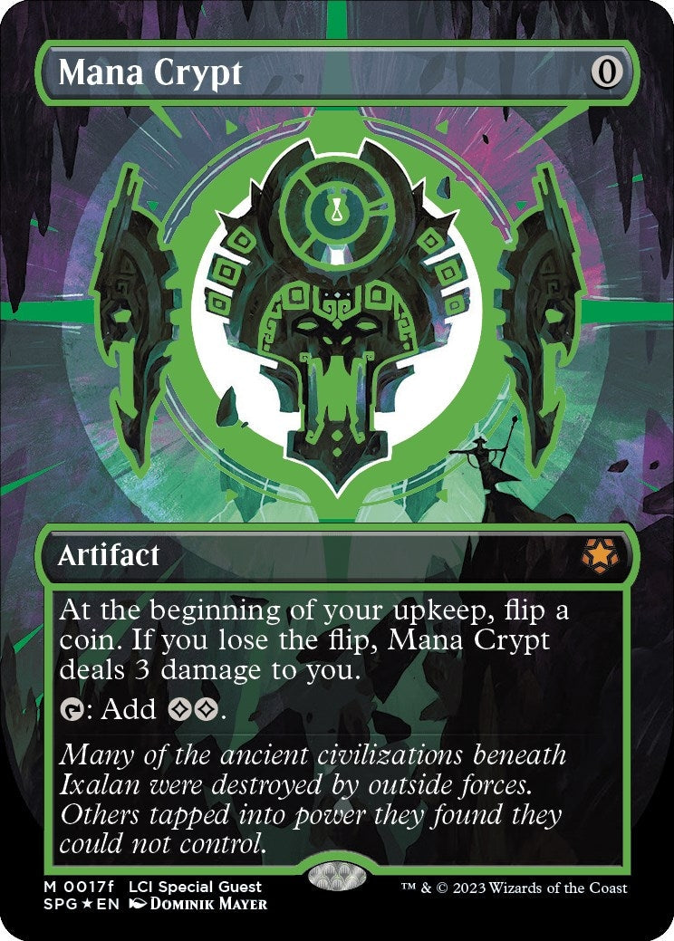Mana Crypt (0017f) (Borderless) (17f) (Foil) [Special Guests]