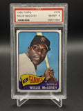 1965 Topps #176 Willie McCovey PSA 8