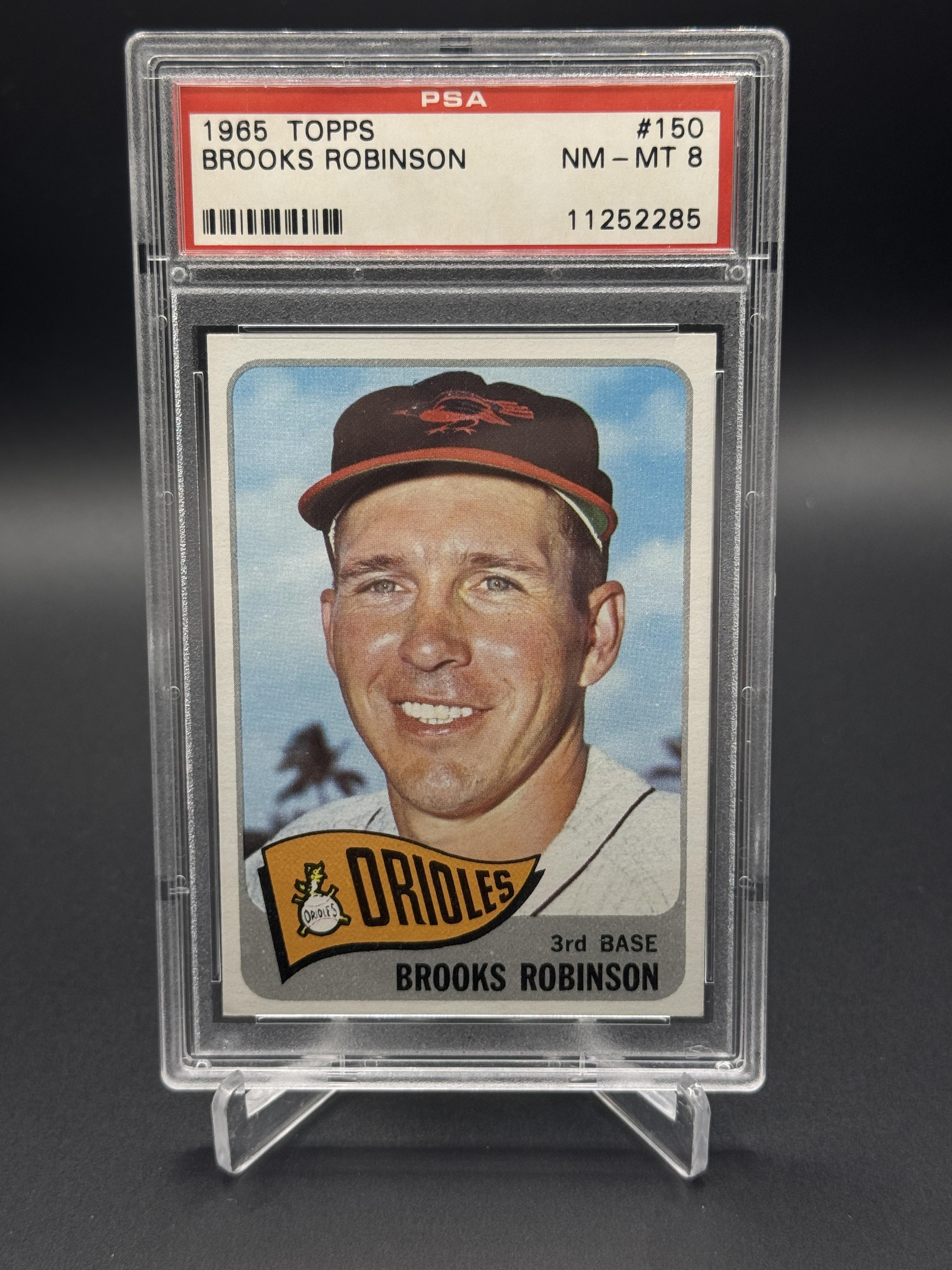 1965 Topps #150 Brooks Robinson PSA 8