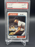 1974 Topps #215 Al Kaline PSA 8