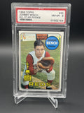 1969 Topps All-Star Rookie #95 Johnny Bench PSA 8