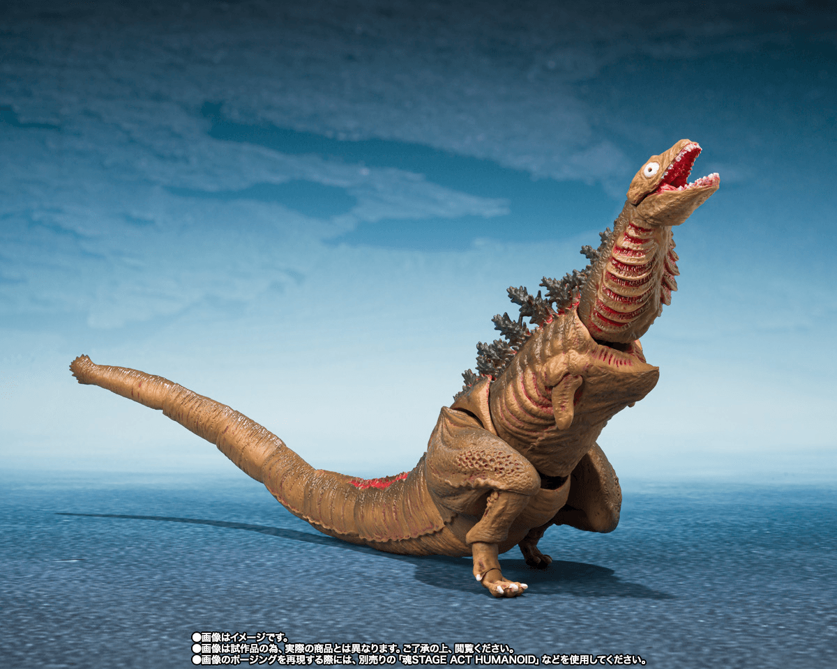 GODZILLA [2016] THE SECOND FORM &amp; THIRD FORM &amp; GIANT UNIDENTIFIED CREATURE SET