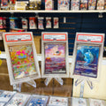 PSA 8 Sequential Venusaur ex, Charizard ex, Blastoise ex Special Illustration Rate - 2023 Pokemon 151
