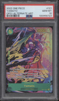 Yamato One Piece Card Game OP01 Alternativ-Art #121 PSA 10
