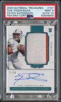 2020 Panini National Treasures #157 Tua Tagovailoa Rookie RC /99 PSA 9 PC
