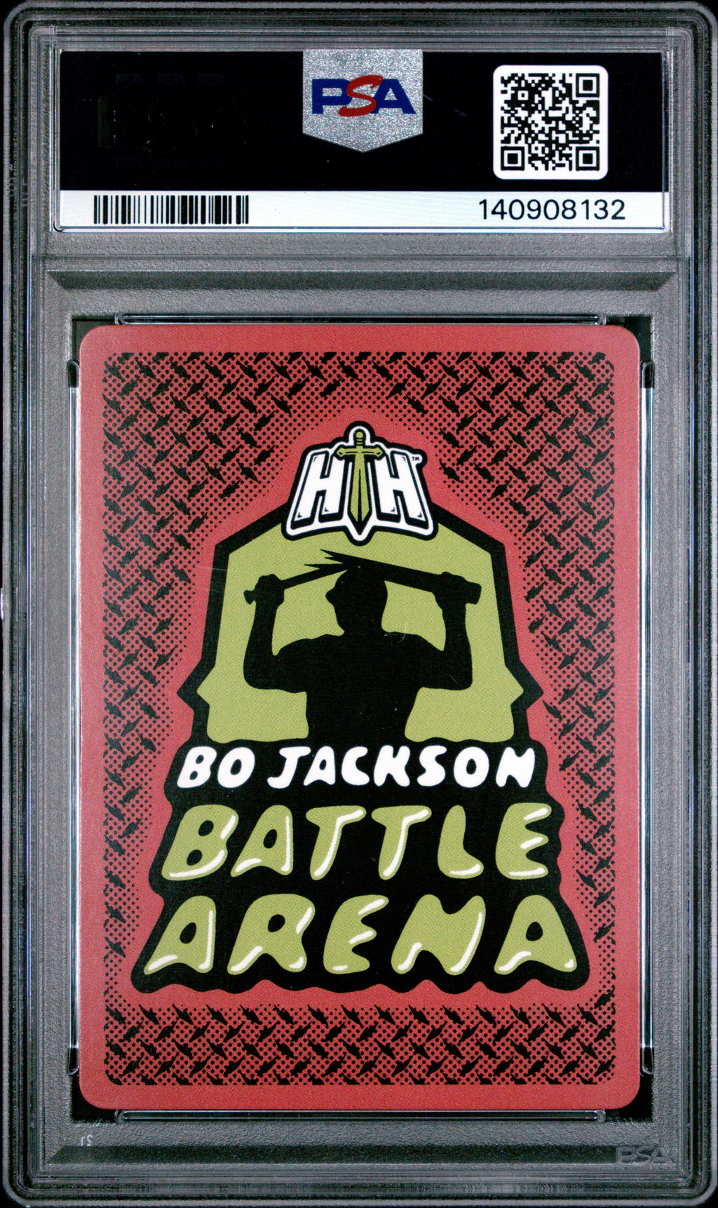 2025 Bo Jackson Battle Arena #111 Darren Woodson Auto Battlefoil-Fire /50 PSA 10