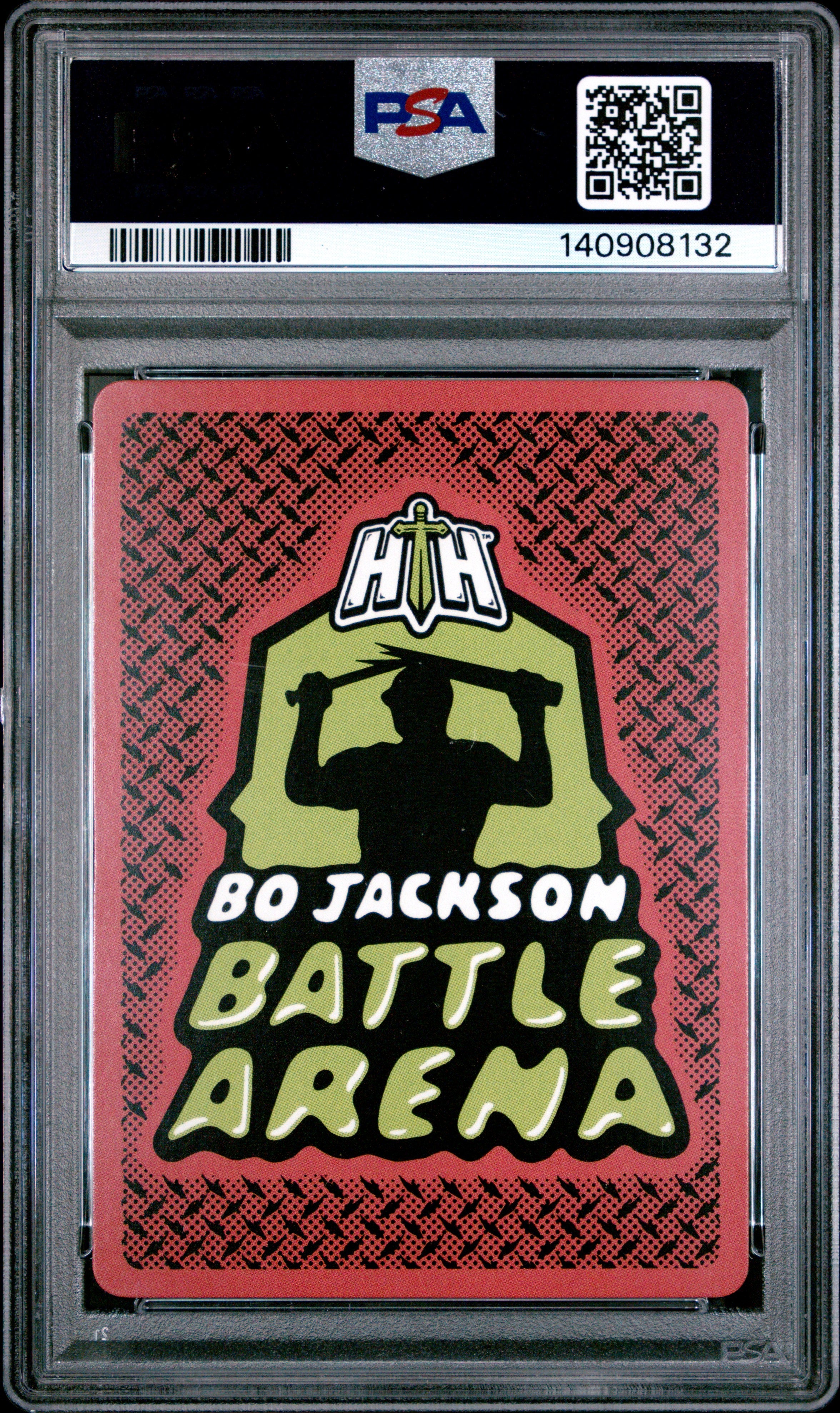 2025 Bo Jackson Battle Arena #111 Darren Woodson Auto Battlefoil-Fire /50 PSA 10