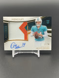 2025 Immaculate #PPRA-QES Quinn Ewers Premium Patch Rookie Auto /99 PC