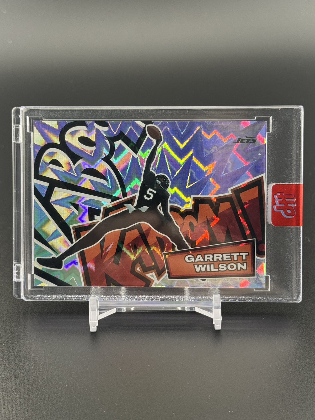 2025 Panini Absolute #26 Garrett Wilson Kaboom! Horizontal