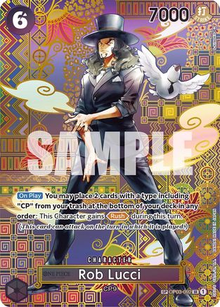 Rob Lucci (092) (SP) [OP03-092] One Piece - Awakening of the New Era