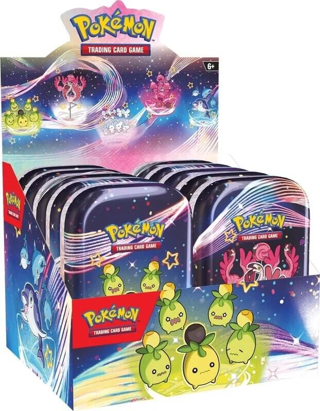 Pokemon - Scarlet and Violet - Paldean Fates - SV4.5 - Mini Tin Sealed Display