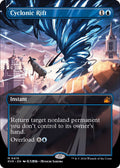 Cyclonic Rift (Anime Borderless) (419) (Foil) [Ravnica Remastered]