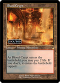 Blood Crypt (Retro Frame) (Serial Numbered) - Ravnica Remastered (RVR)