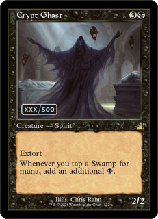 Crypt Ghast (Retro Frame) (Serial Numbered) - Ravnica Remastered (RVR)