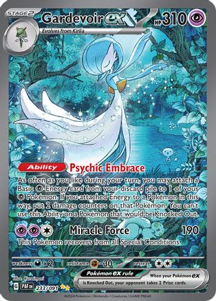 Gardevoir ex - [233/198] SV: Paldean Fates Pokemon