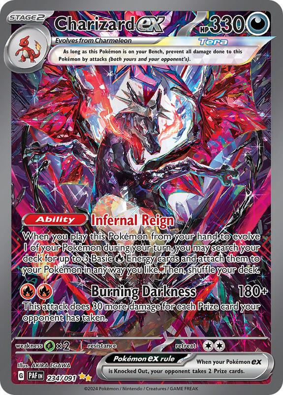 Charizard ex - 234/091 (234/091) - SV: Paldean Fates