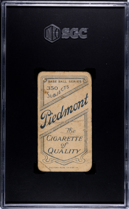 1910 Piedmont Cigarettes (T206) Collins, Jimmy SGC 1