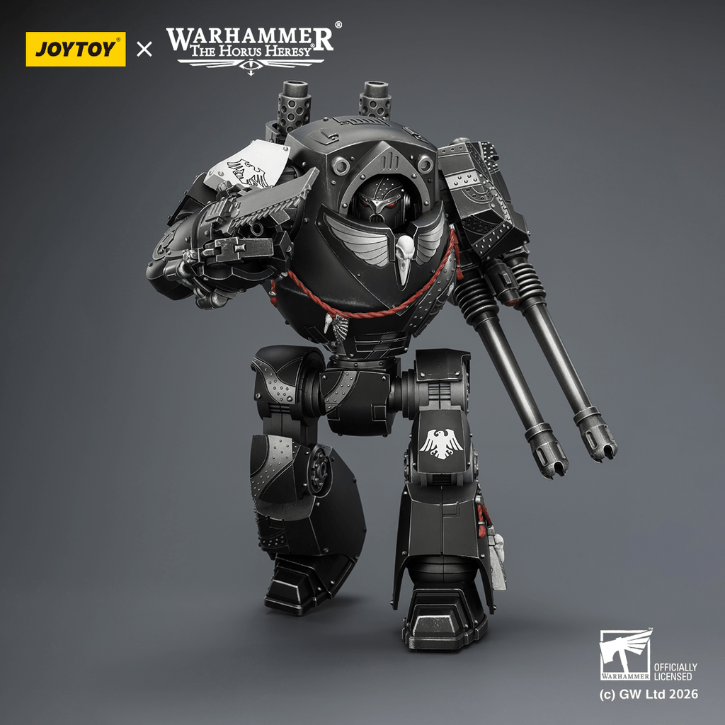 Raven Guard Contemptor Dreadnought with Gravis autocannon and Chainfist