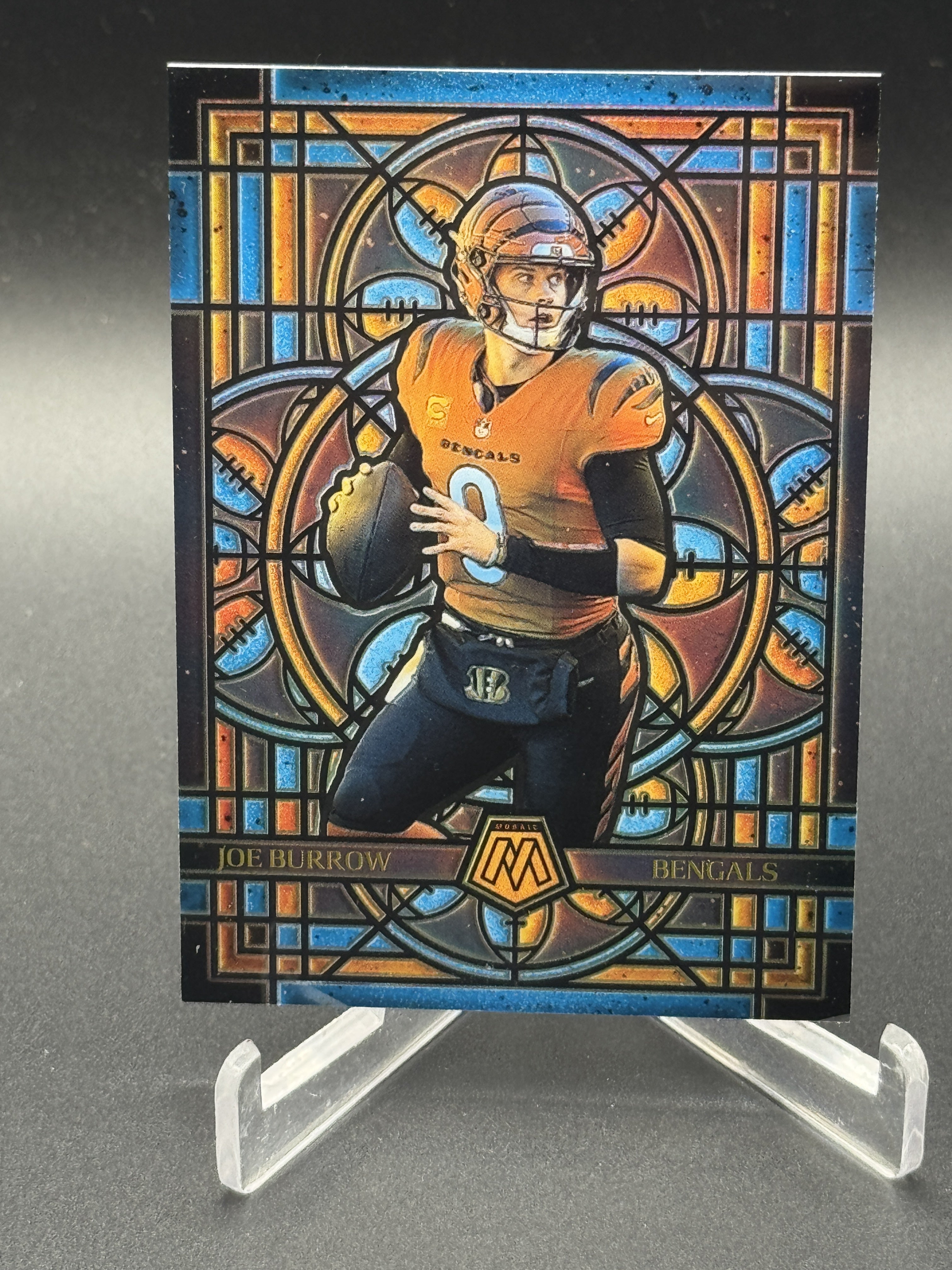 2025 Panini Mosaic #5 Joe Burrow Stained Glass