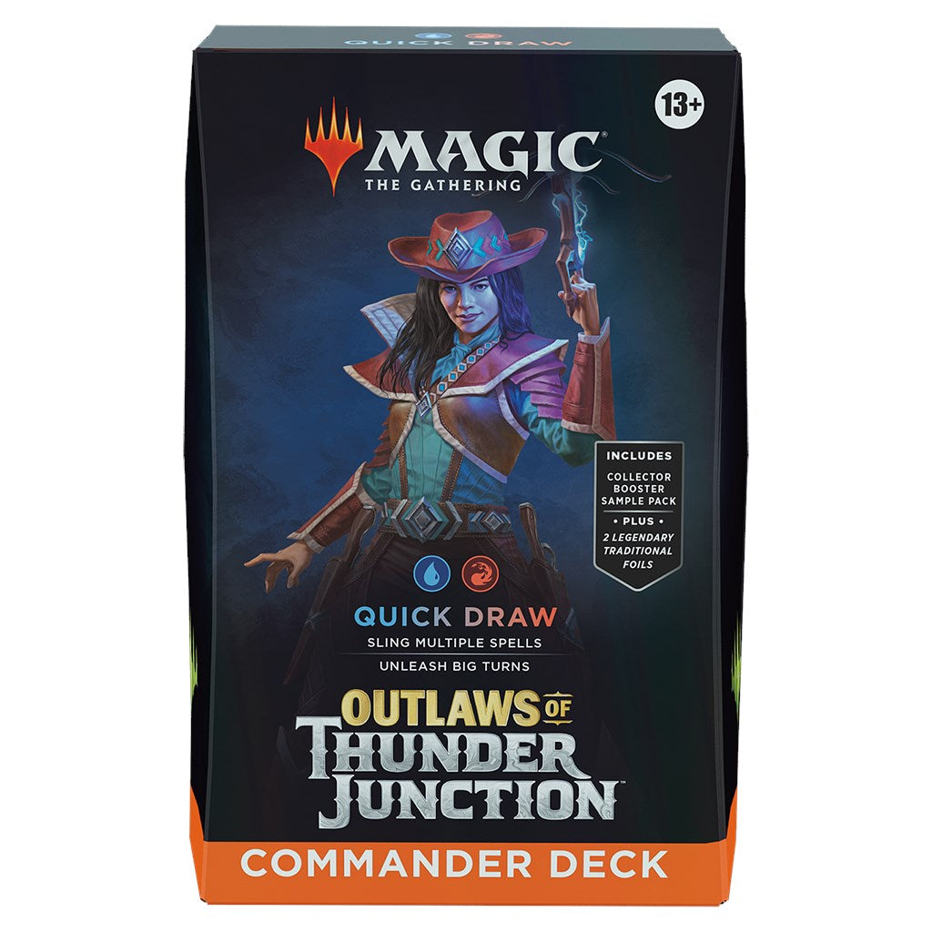 Outlaws of Thunder Junction Commander Deck - Quick Draw [OTC - ]