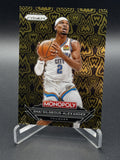 2024-25 Panini Prizm Monopoly #B16 Shai Gilgeous-Alexander Millionaire Black