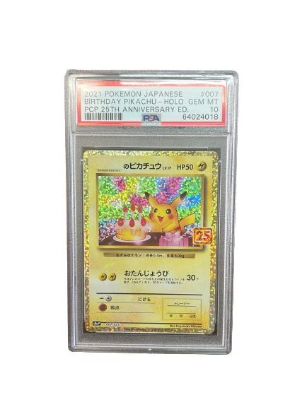Pokémon TCG: [Promo]25th Anniversary Pikachu PSA 10