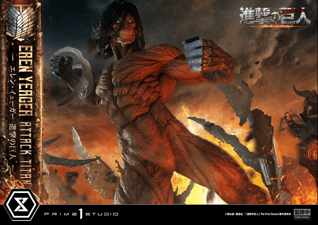 Ultimate Diorama Masterline TV animation Attack on Titan Eren Yeager Attack Titan