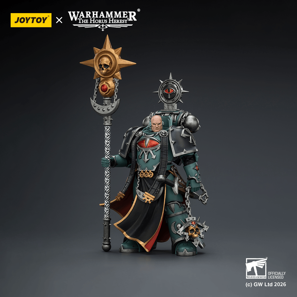 Sons of Horus Dark Emissary Consul with Staff of Dark Authority
