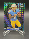 2025 Mosaic #335 Omarion Hampton Rookie RC Mosaic Green Spectris #/13