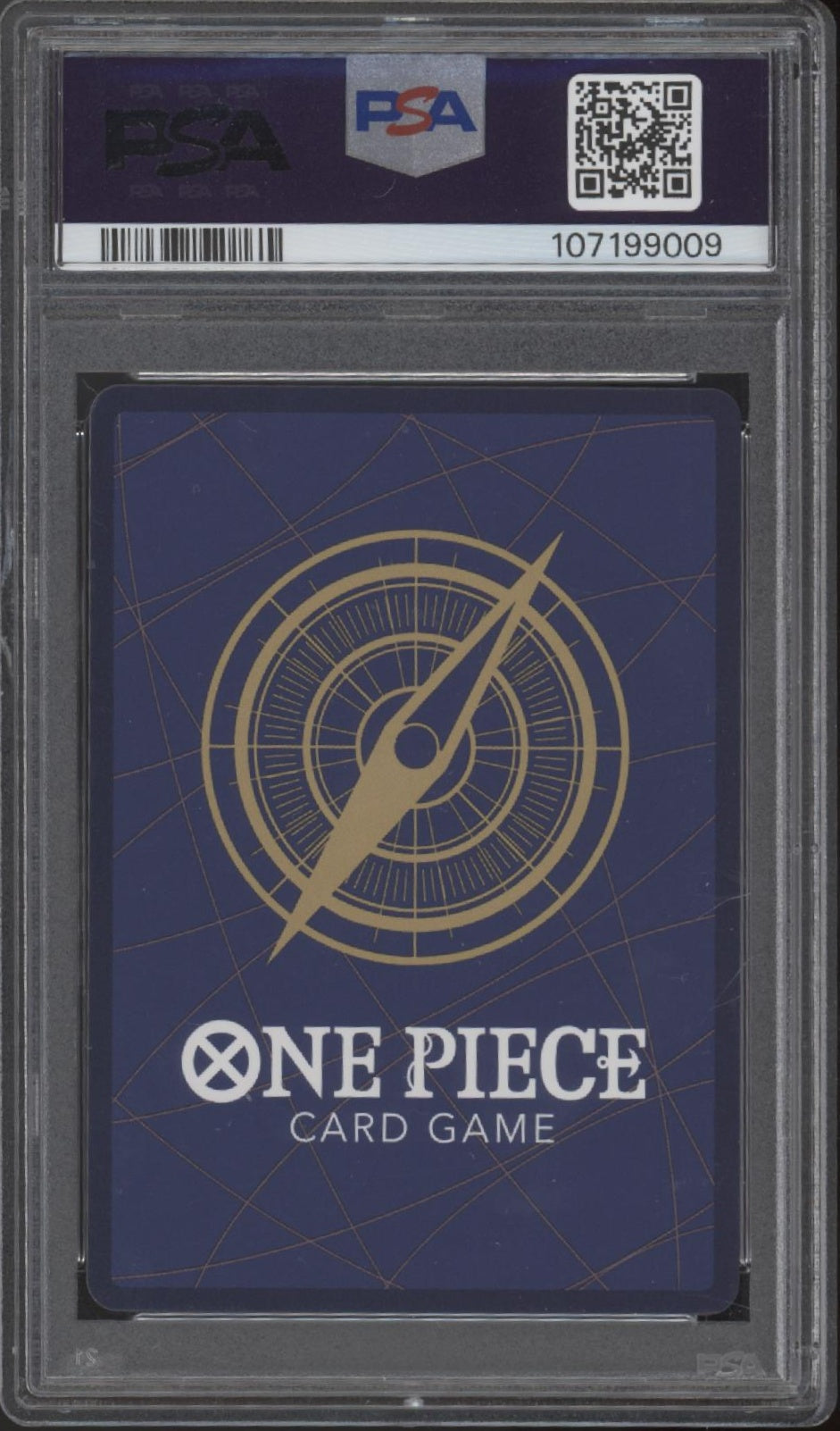 Shanks One Piece Card Game OP09 Manga Alternativ-Artwork #004 PSA 10