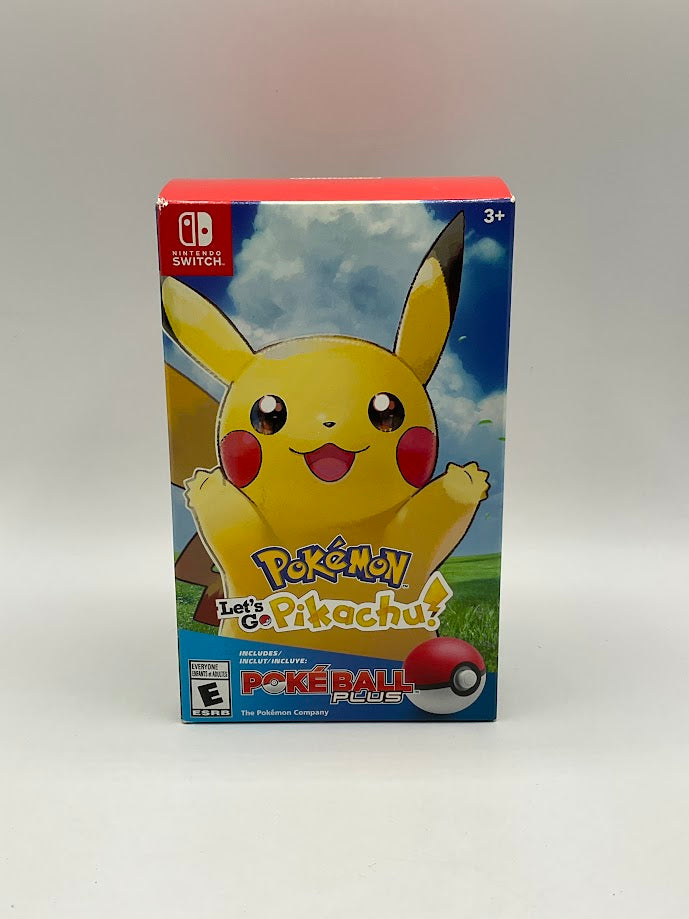Pokemon Let's Go Pikachu [Poke Ball Plus Pack] Nintendo Switch Neu & OVP