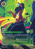 Scar - Vengeful Lion (Enchanted) (212/204) - Shimmering Skies Holofoil