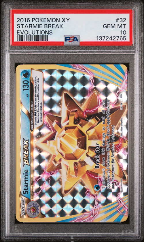 PSA 10 STARMIE BREAK EVOLUTIONS