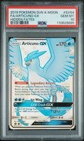 PSA 10 - 2019 POKEMON SUN & MOON HIDDEN FATES #SV54 FA/ARTICUNO GX HIDDEN FATES