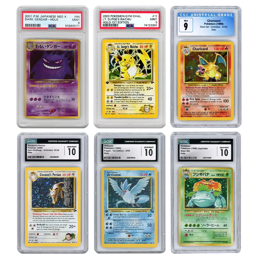 Vintage Graded Card and Golden Ticket