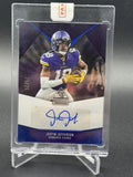 2022 Panini Chronicles #PAR-JUJ Justin Jefferson Paramount Signatures Blue #/25
