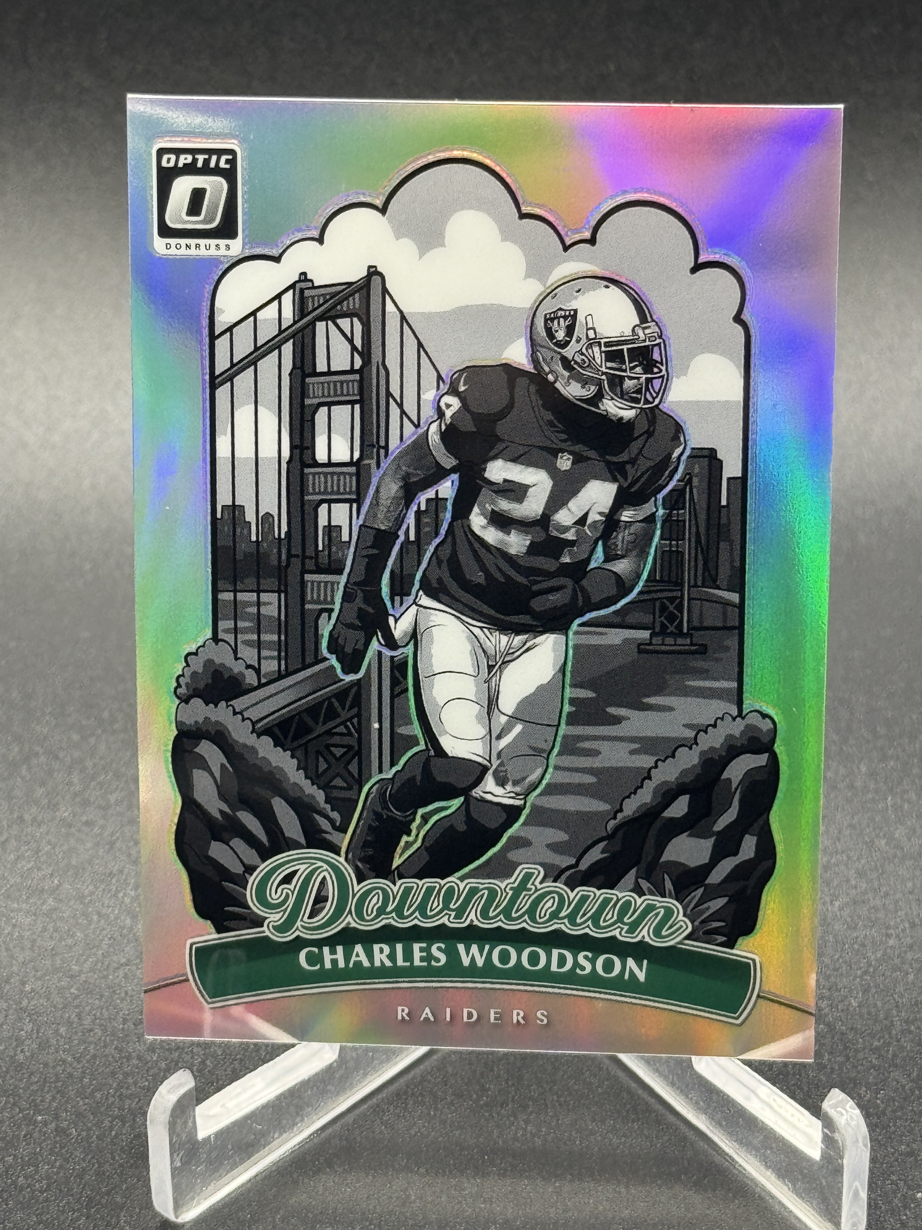 2025 Donruss Optic #1 Charles Woodson Downtown Legends