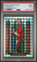 2020 Panini Mosaic #SG2 Tom Brady Stained Glass PSA 9