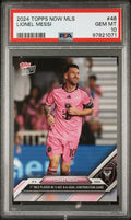 2024 Topps Now MLS #46 Lionel Messi PSA 10