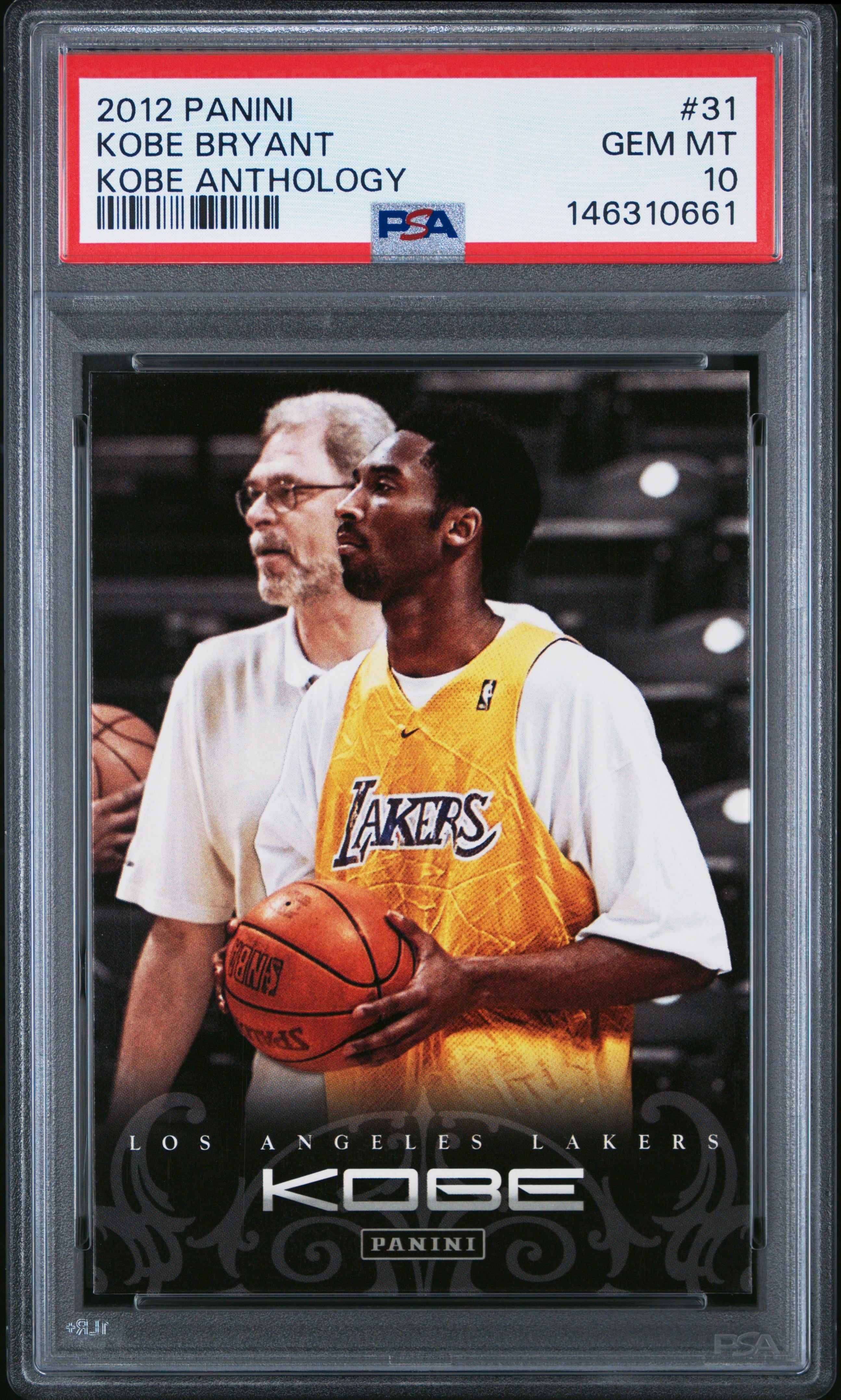 2012-13 Panini Kobe Anthology #31 Kobe Bryant PSA 10