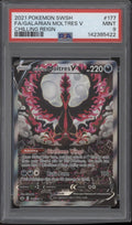 Galarian Moltres V Pokemon Chilling Reign Full Art #177 PSA 9
