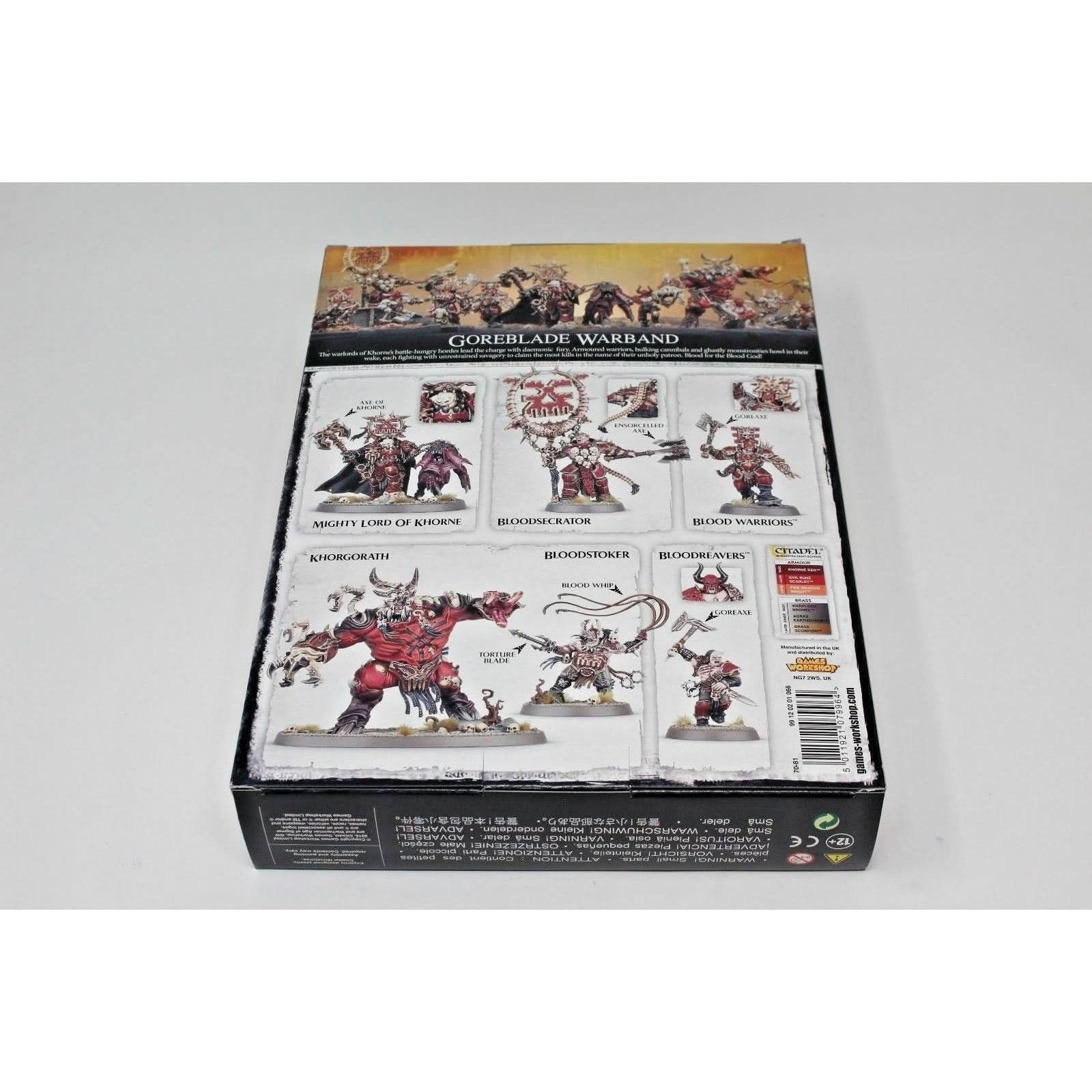 KHORNE BLOODBOUND GOREBLADE WARBAND START COLLECTING